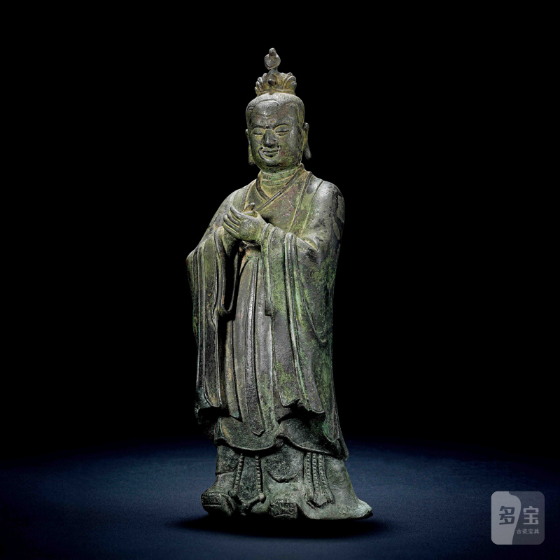 明 铜紫阳真人像